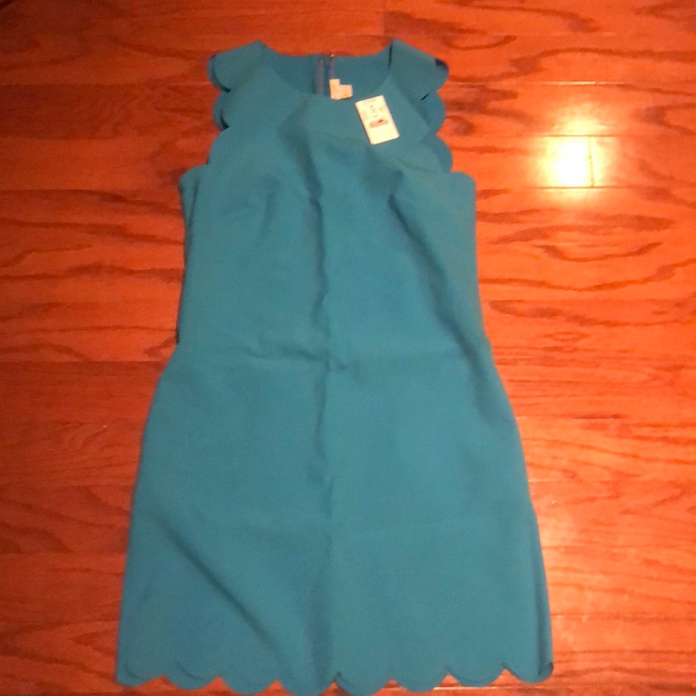 J Crew size 2 tourquoise dress